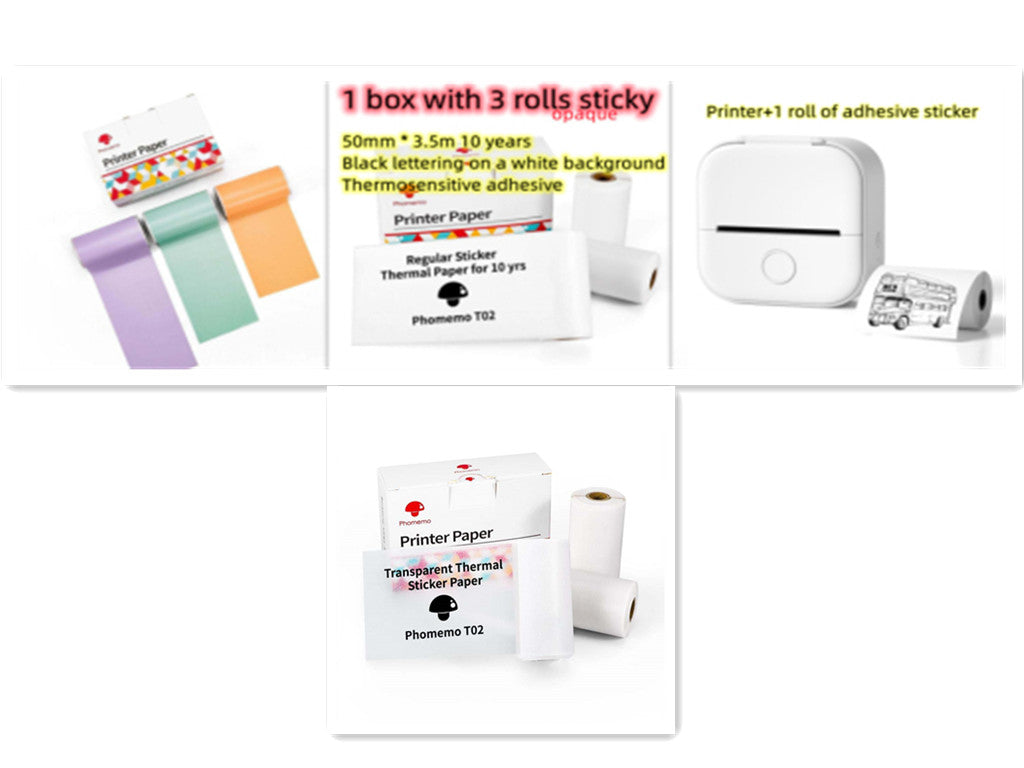 Mini Bluetooth Thermal Pocket Printer (photo 90)