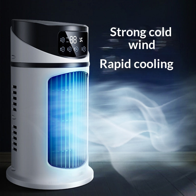USB Mini Evaporative Air Cooler Fan, 24.5 x 15.5 x 15.5 cm (photo 5)