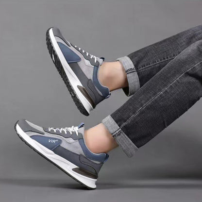 Men's Colorblock Mesh Lace-Up Sneakers (photo 4)