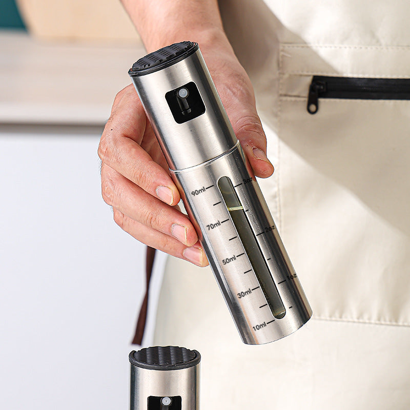 Press-Spray Oil Bottle for Kitchen and Grilling, 100 ml (photo 4)