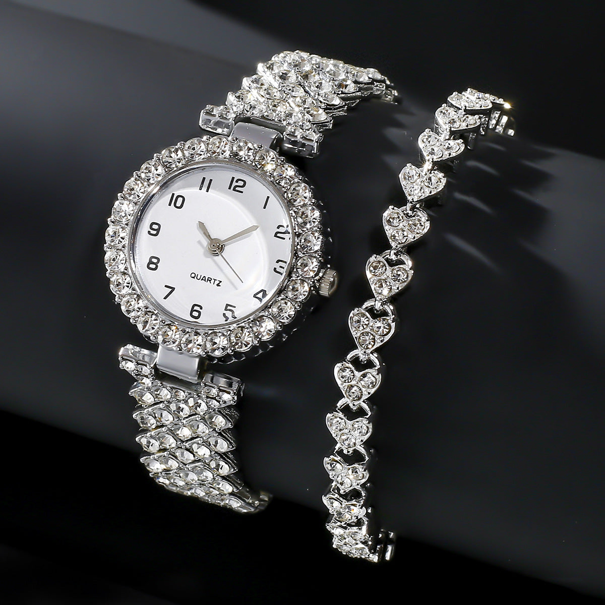 Women's Quartz Watch and Bracelet Set (photo 2)