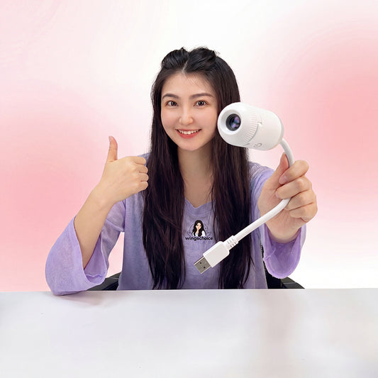 USB Star Projection Night Light with Slides