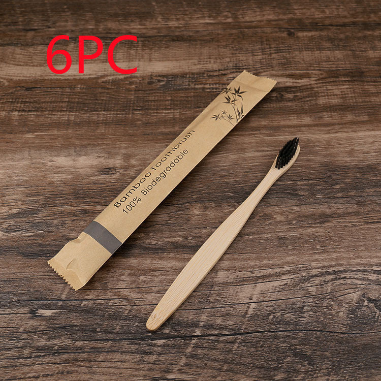 Bamboo Toothbrushes with Soft Bristles (photo 12)
