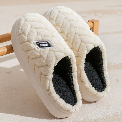 Thick-Sole Plush Winter House Slippers (photo 12)