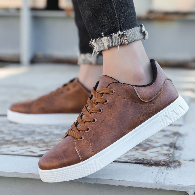 Men's Lace-Up Casual Flat Shoes (photo 4)