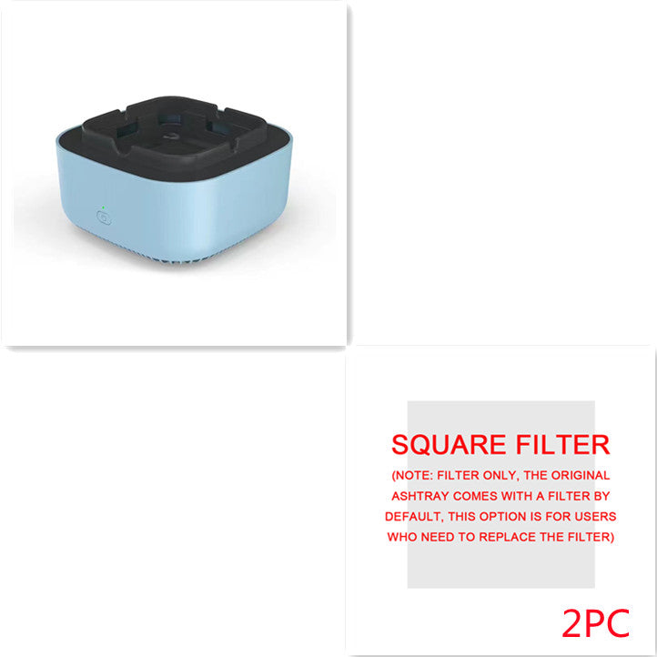 Ashtray with Built-In Fan and Replaceable Filter (photo 25)