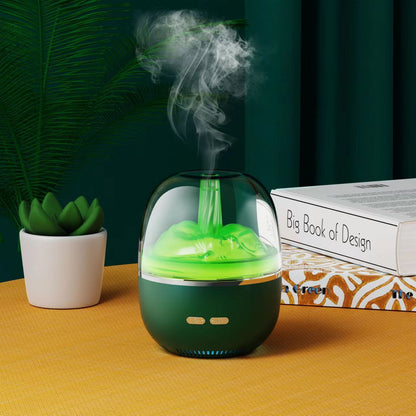Ultrasonic Mini Humidifier with Color-Changing Light, USB (photo 2)