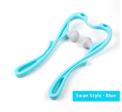 Manual Neck and Shoulder Massage Roller with Rolling Balls (photo 25)