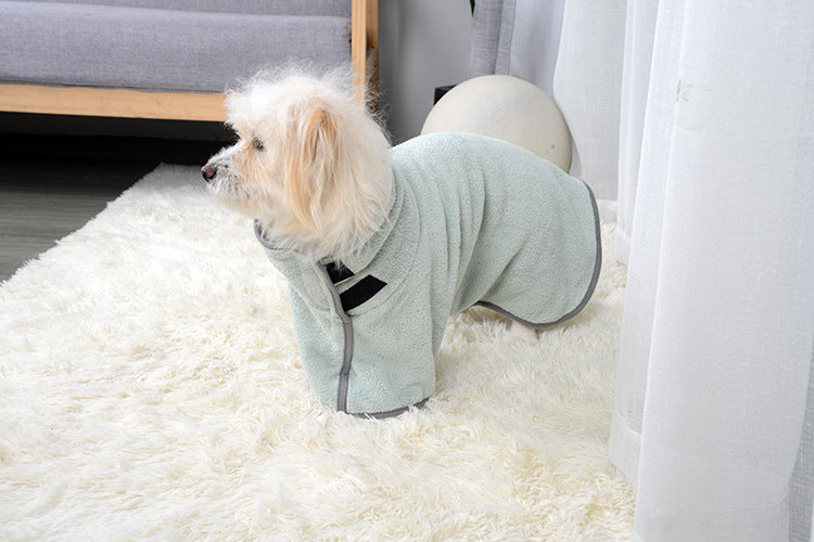 Microfiber Pet Bathrobe Towel (photo 16)