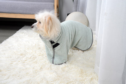 Microfiber Pet Bathrobe Towel (photo 16)