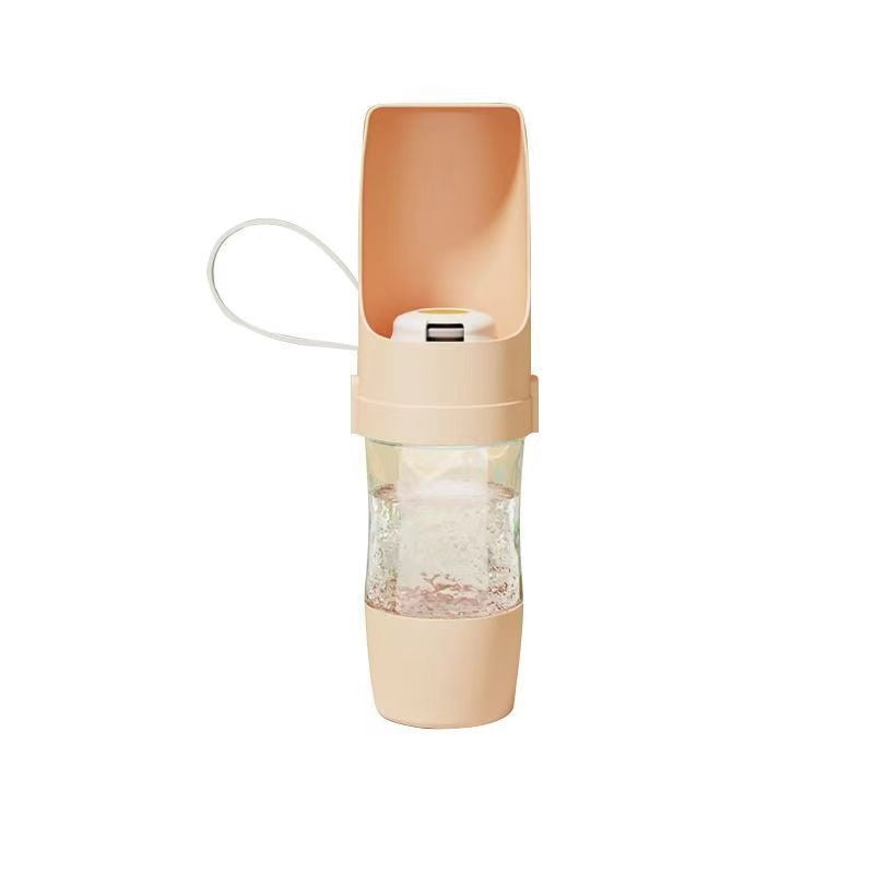 2-in-1 Travel Dog Water and Food Bottle with Lanyard (photo 12)