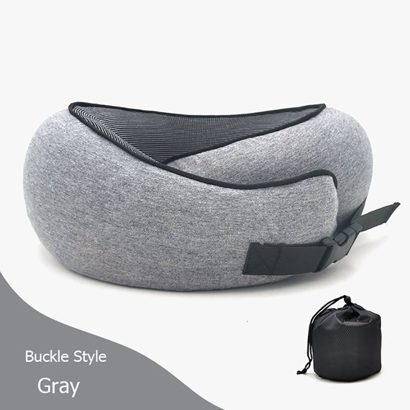 Memory Foam U-Shaped Travel Neck Pillow (photo 9)