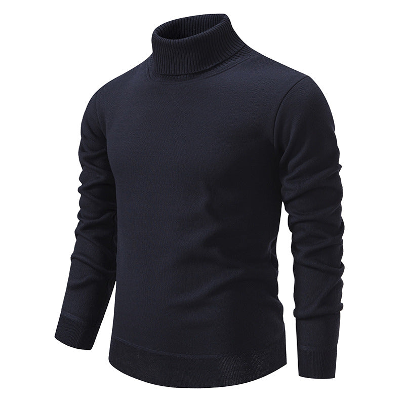 Men's Fleece-Lined Turtleneck Sweater (photo 22)