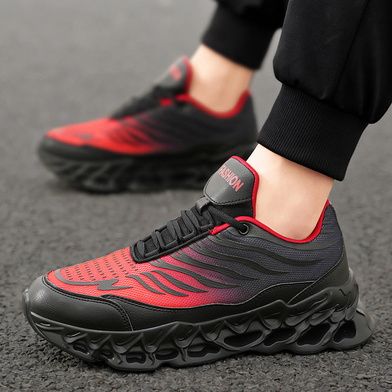 Men's Chunky Sole Lace-Up Sneakers (photo 5)