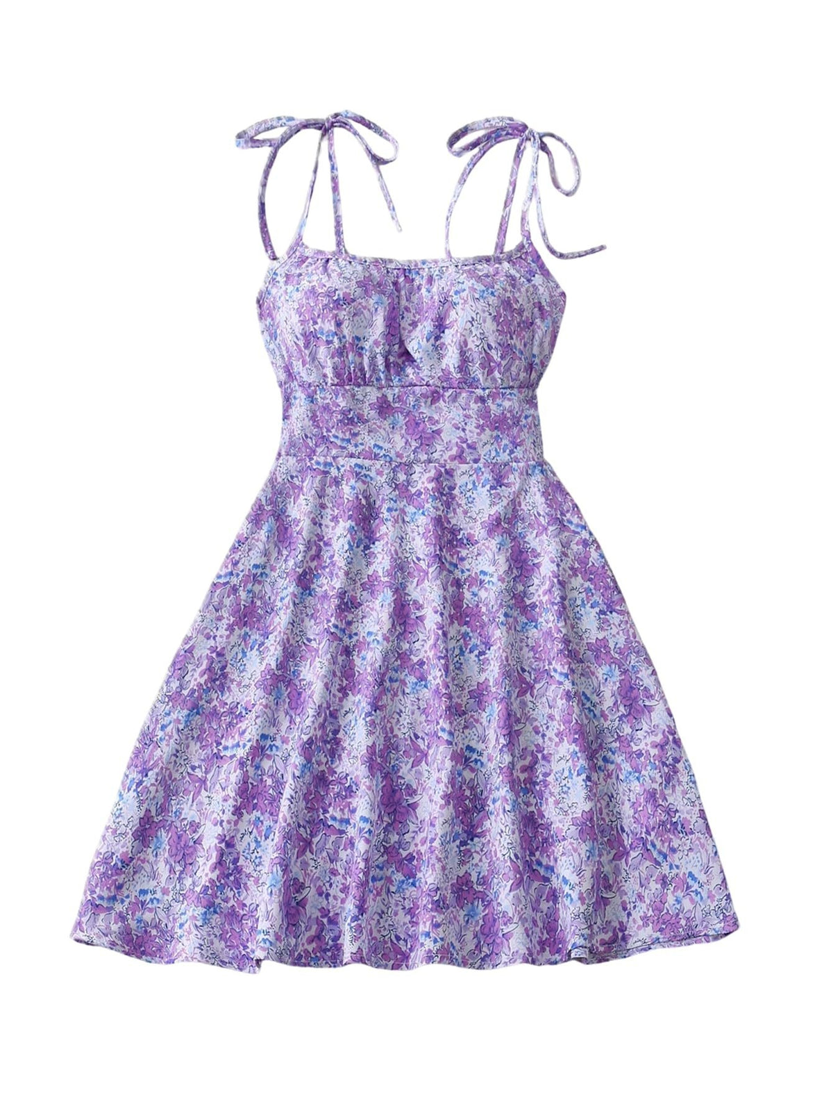 Women's Printed A-Line Short Dress (photo 12)