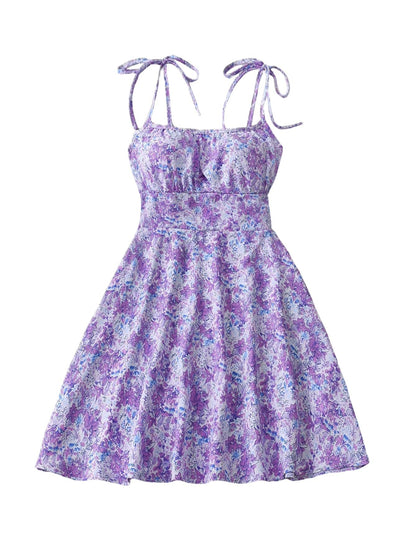Women's Printed A-Line Short Dress (photo 12)