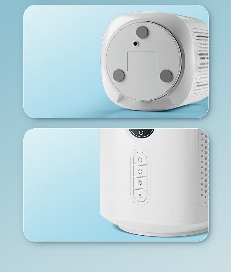 Bladeless Rechargeable Fan with Night Light, With or Without Bluetooth Speaker (photo 6)