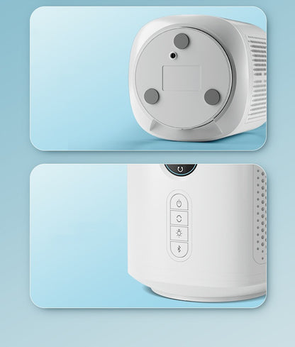 Bladeless Rechargeable Fan with Night Light, With or Without Bluetooth Speaker (photo 6)