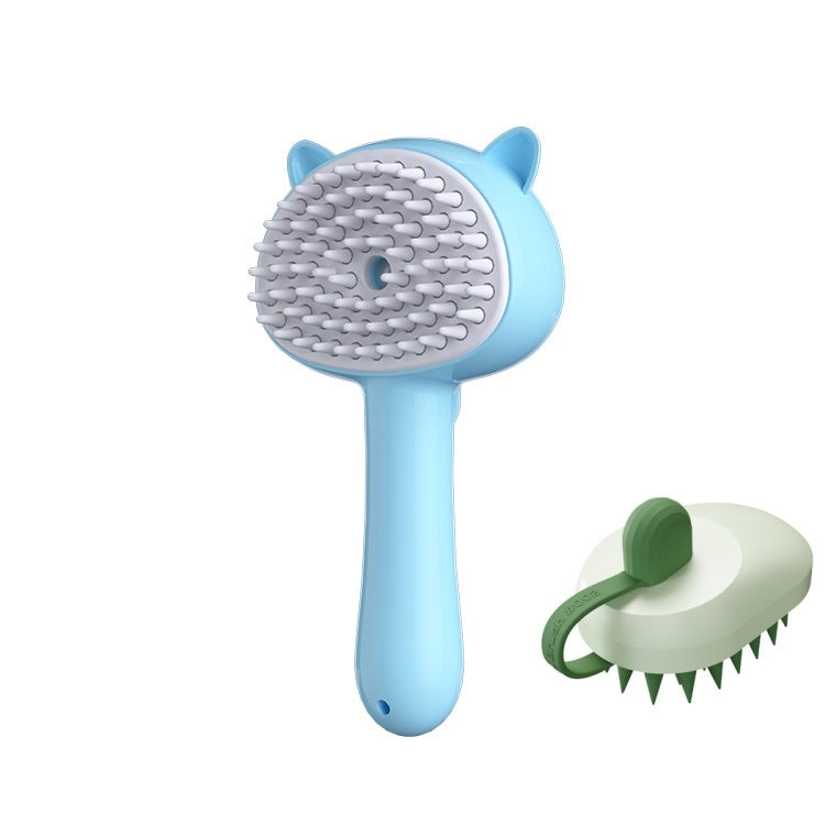 Rechargeable Self-Cleaning Pet Mist Slicker Brush (photo 24)