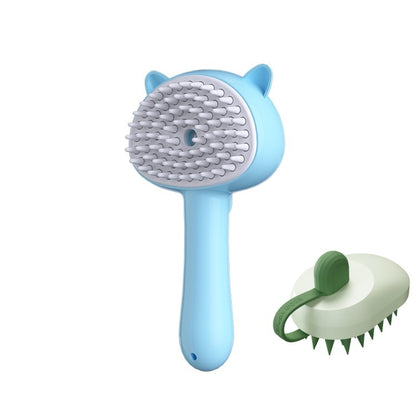 Rechargeable Self-Cleaning Pet Mist Slicker Brush (photo 24)