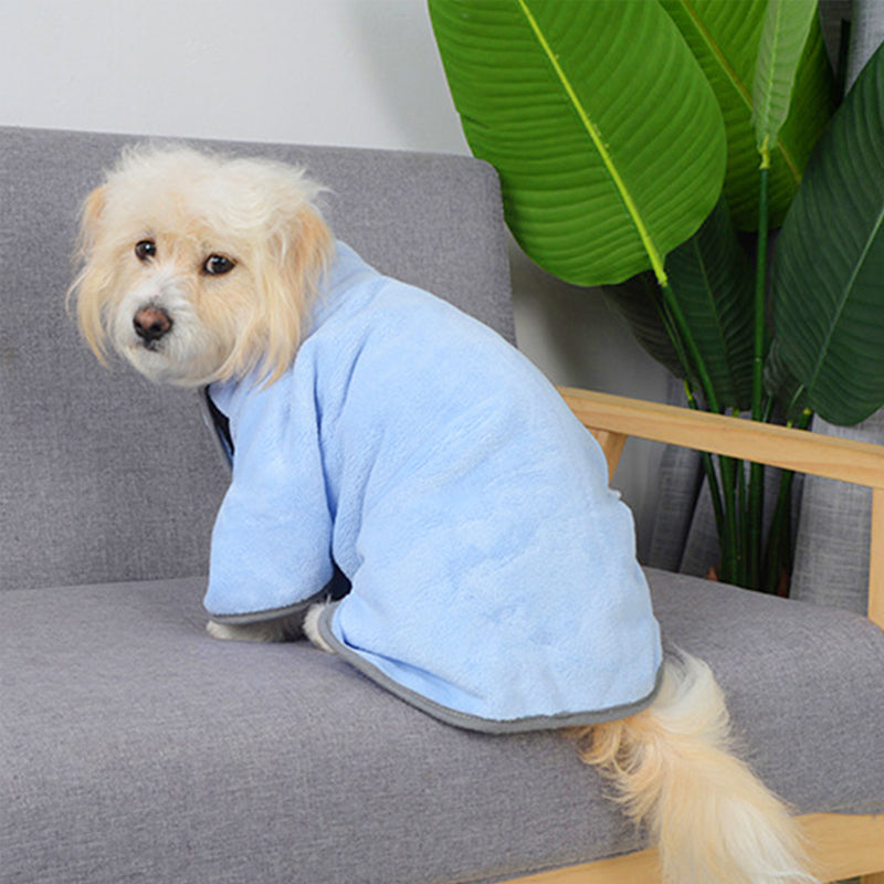 Microfiber Pet Bathrobe Towel (photo 6)