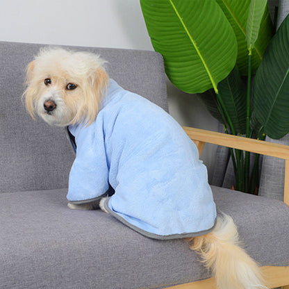 Microfiber Pet Bathrobe Towel (photo 6)