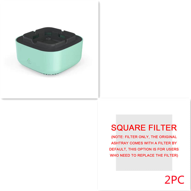 Ashtray with Built-In Fan and Replaceable Filter (photo 24)
