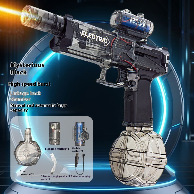 Electric Water Blaster Toy with Light, USB Rechargeable (photo 6)