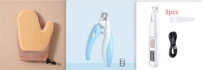 Cordless Dog Paw Trimmer with LED Light and Display (photo 12)