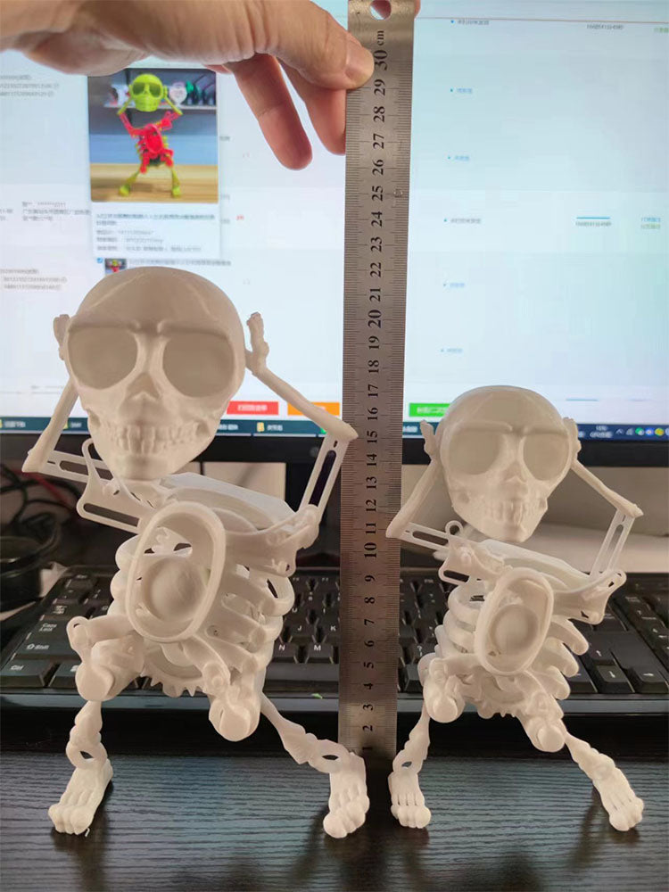 3D-Printed Dancing Skeleton Desk Toy (photo 4)