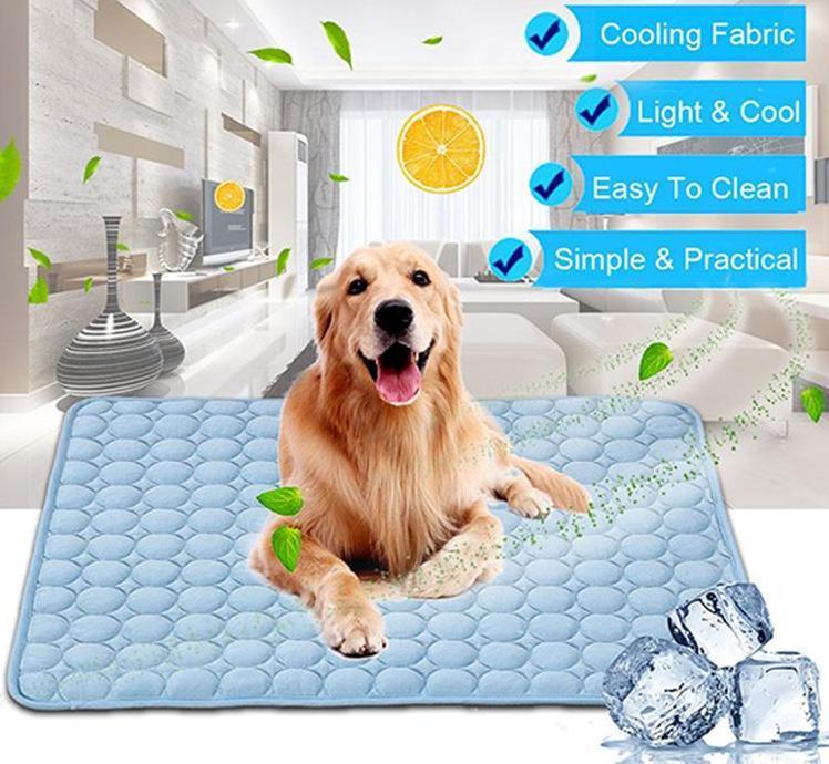 Ice Silk Pet Mat for Dogs and Cats (photo 2)
