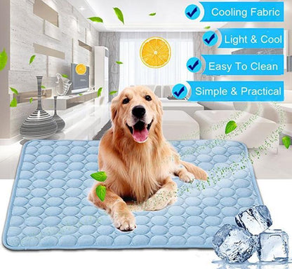 Ice Silk Pet Mat for Dogs and Cats (photo 2)