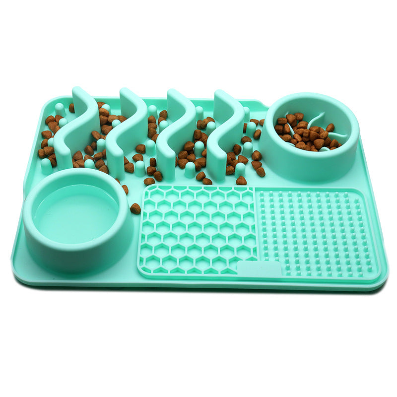 Silicone Lick Mat and Slow Feeder Bowl for Dogs, Small or Large (photo 22)