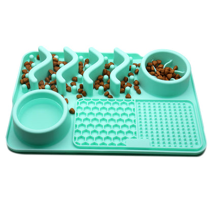 Silicone Lick Mat and Slow Feeder Bowl for Dogs, Small or Large (photo 22)