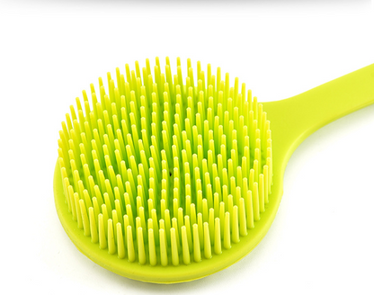 Silicone Back Scrubber with Long Handle (photo 3)