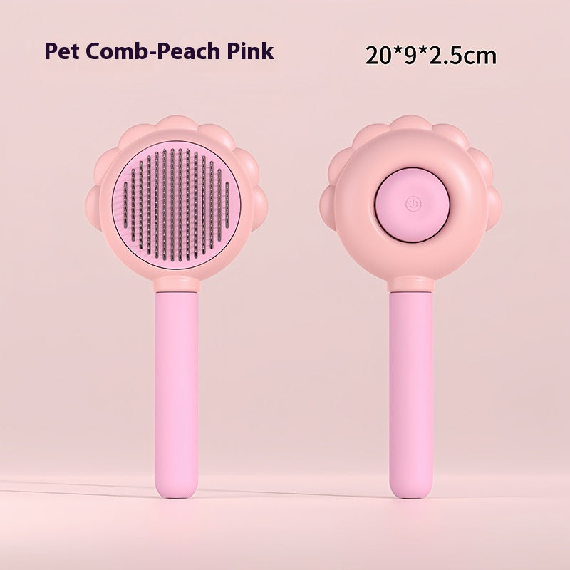 2-in-1 Self-Cleaning Pet Brush with Spray Option (photo 9)