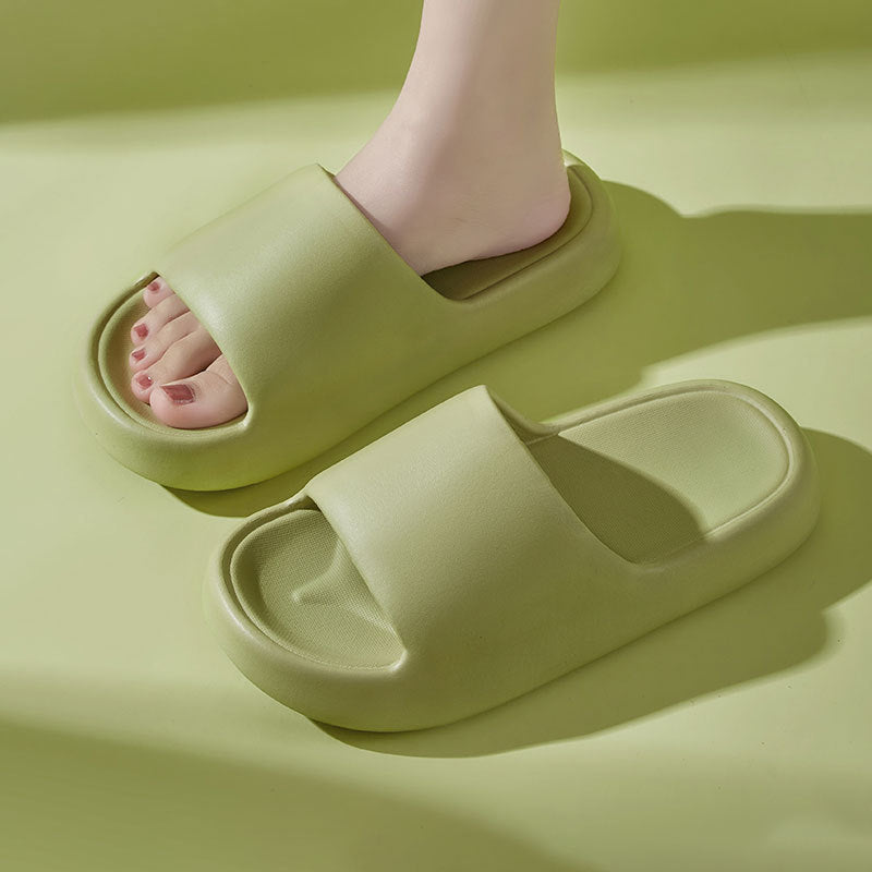 Thick-Sole Pillow Slides, EVA