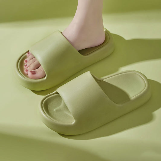 Thick-Sole Pillow Slides, EVA