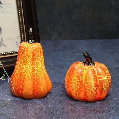 Halloween LED Pumpkin Candle Lamp (photo 7)