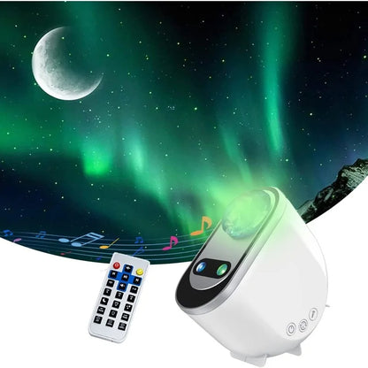 Aurora and Star Projector Night Light with Remote (photo 3)