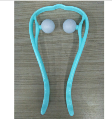 Manual Neck and Shoulder Massage Roller with Rolling Balls (photo 27)