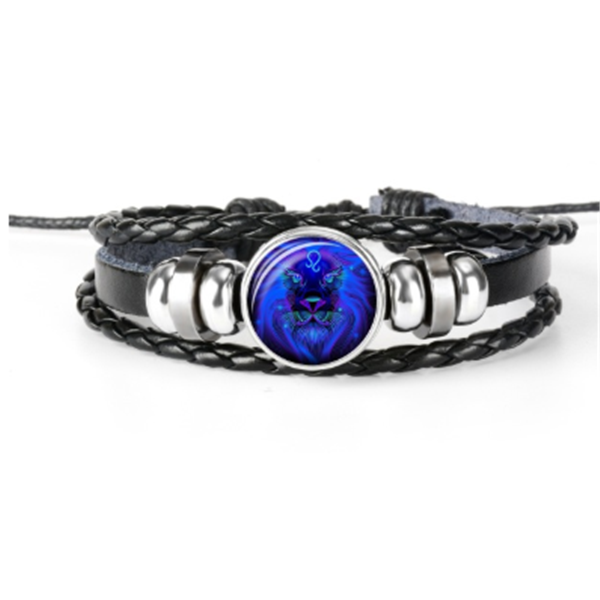 Zodiac Sign Glow-in-the-Dark Braided Bracelet (photo 15)