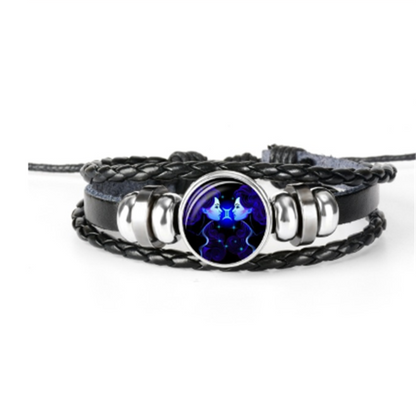 Zodiac Sign Glow-in-the-Dark Braided Bracelet (photo 14)