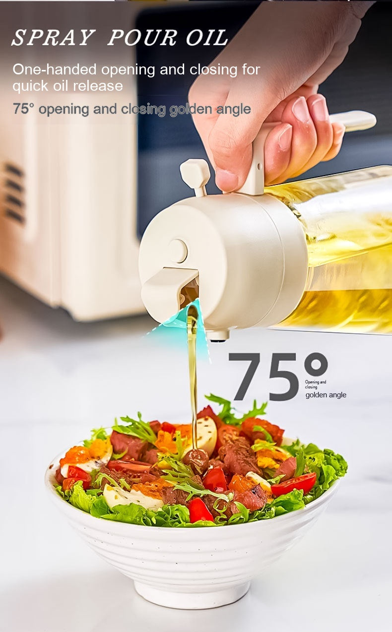 2-in-1 Glass Oil Sprayer and Pourer, 470 ml (photo 13)