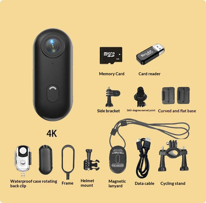 Mini Thumb-Size Action Camera with Magnetic Mount (photo 39)