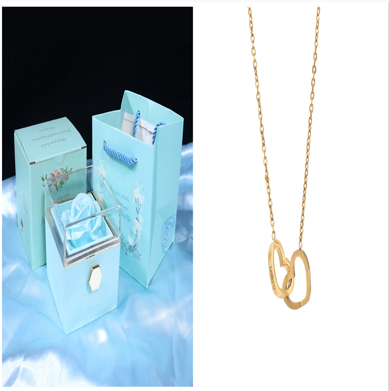 Rotating Soap Rose Jewelry Gift Box (photo 22)