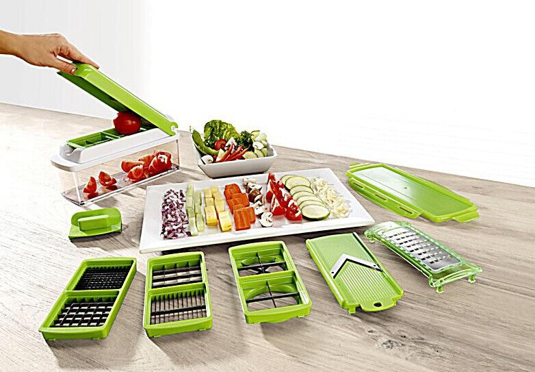 12-Piece Handheld Vegetable Chopper Set (photo 7)