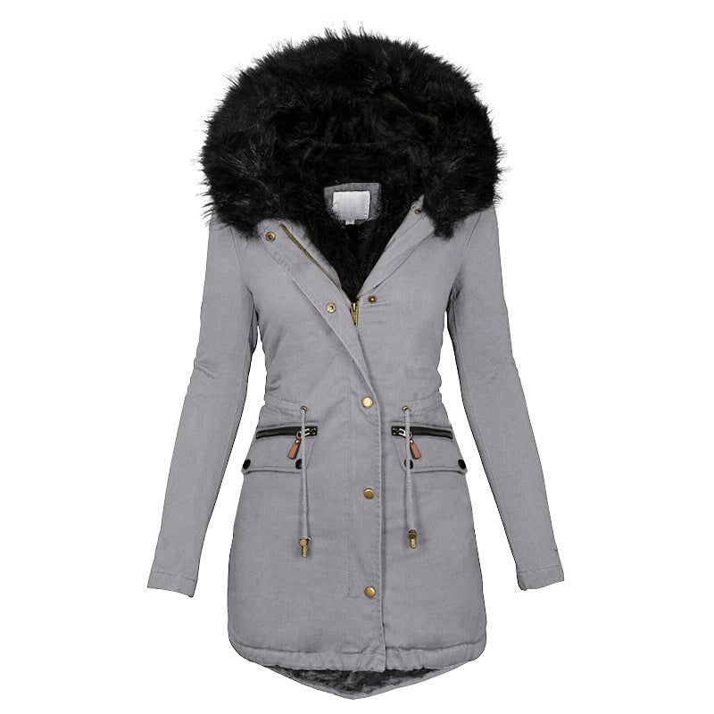 Women's Plush-Lined Hooded Parka (photo 2)