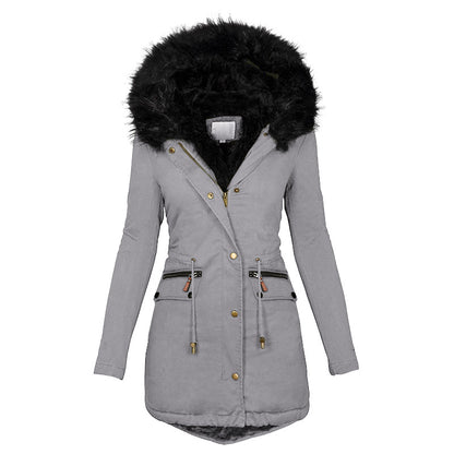 Women's Plush-Lined Hooded Parka (photo 2)