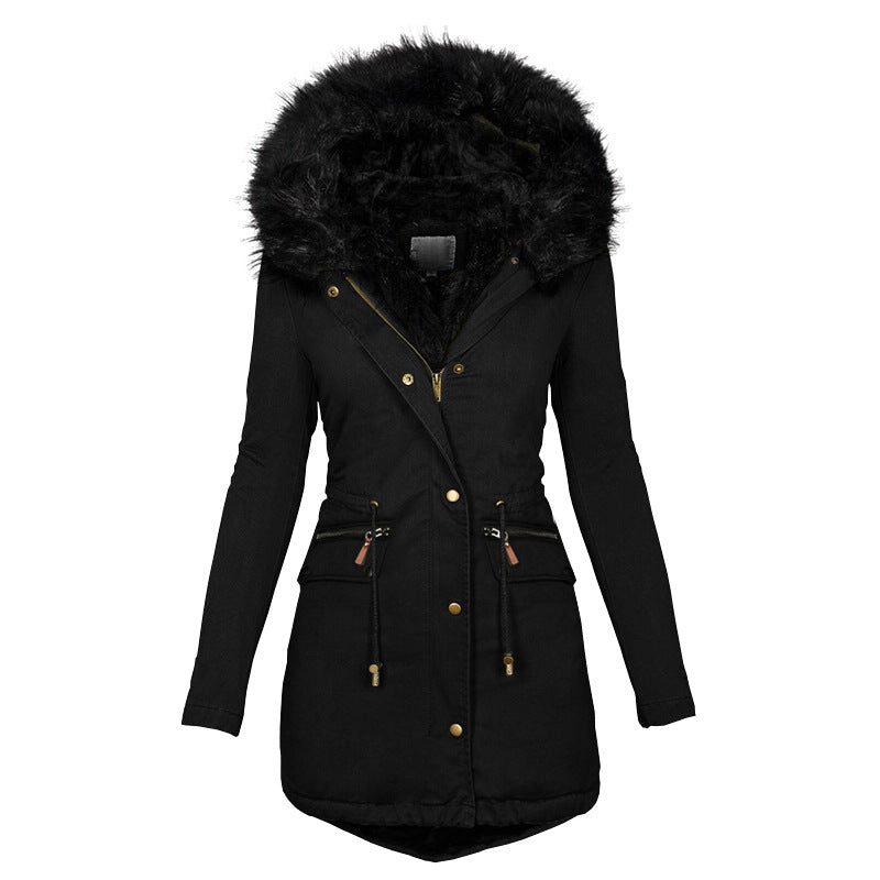 Women's Plush-Lined Hooded Parka (photo 5)